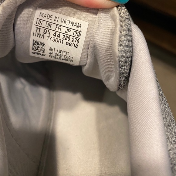 ⚪️ Adidas Cloud foam QT Racer Shoes Size 11 - Picture 2 of 6